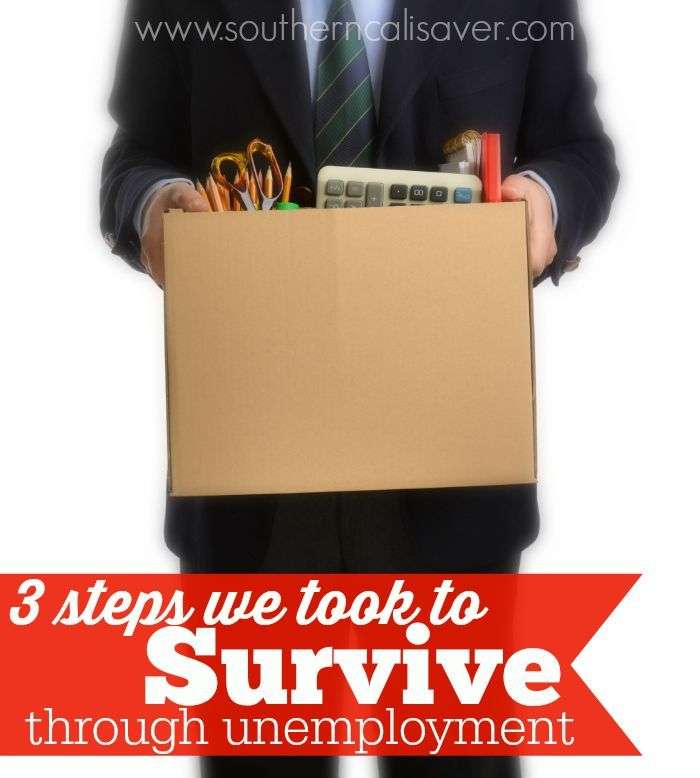 3 Steps we took to survive through unemployment