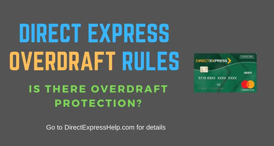 Can I Overdraw my Direct Express Account?