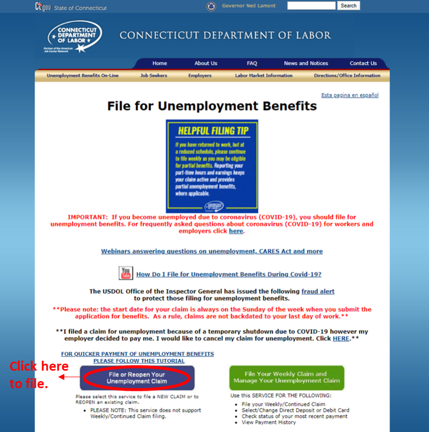 Connecticut Unemployment Benefits: Filing, Eligibility Requirements ...