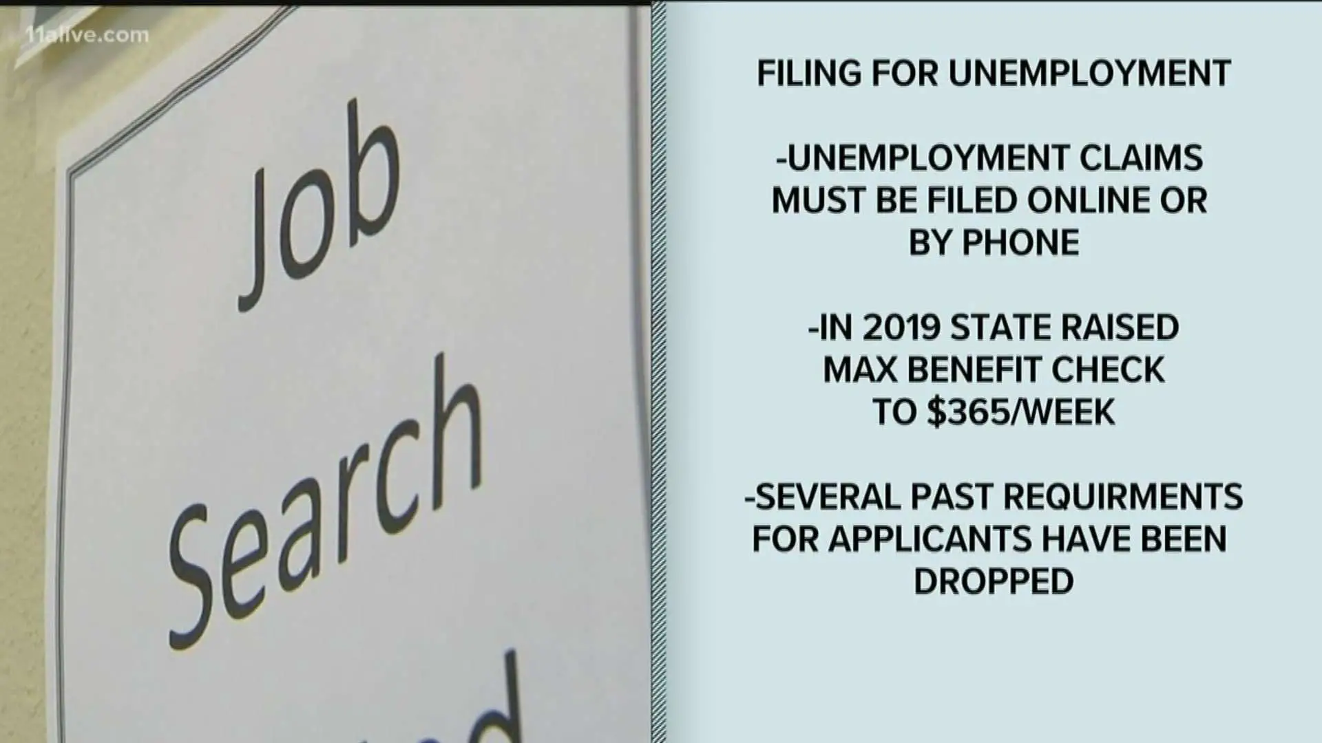 Georgia unemployment benefits, new rules amid COVID