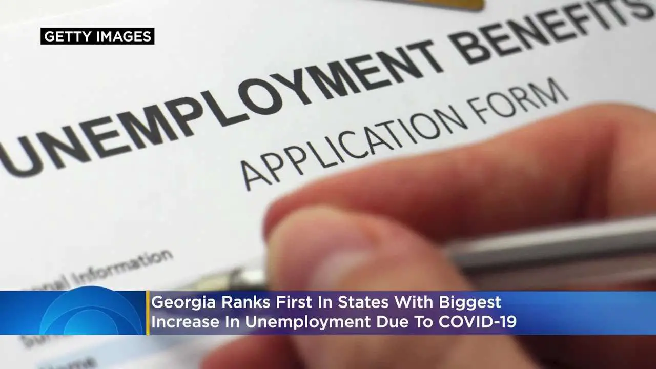 Georgia Unemployment Most Affected By Pandemic