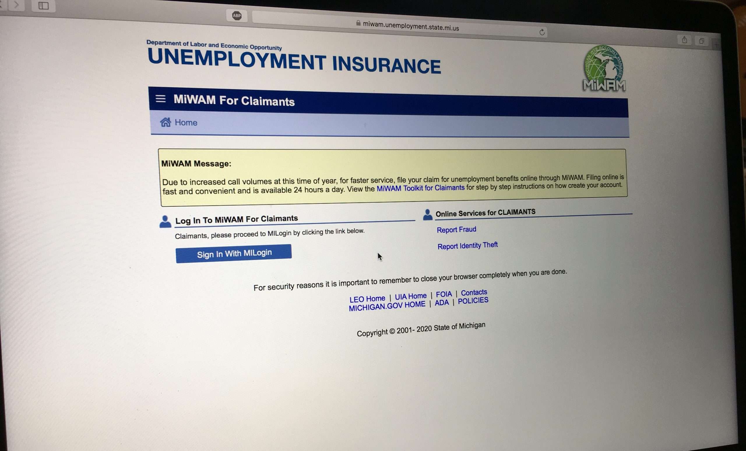 How Can I Check My Unemployment Benefits Online