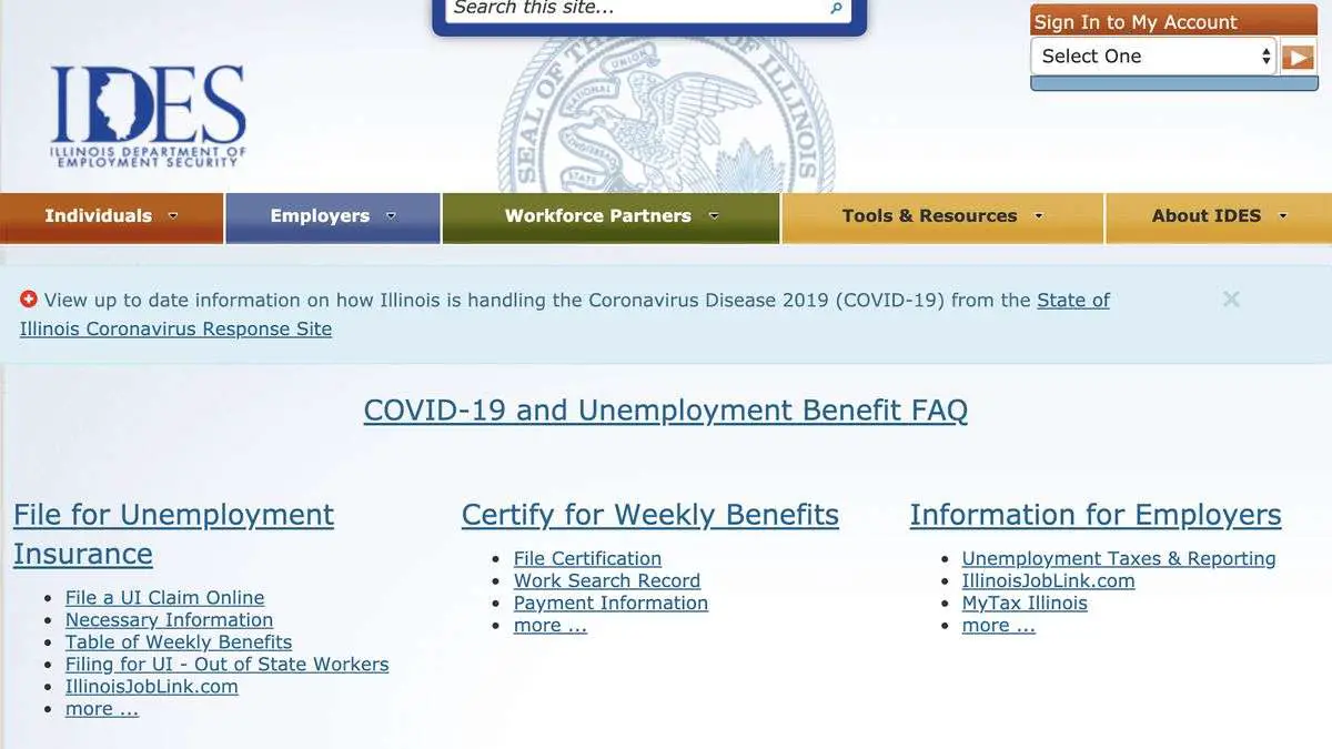 Illinois urges laid off workers to apply for benefits ...