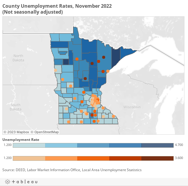 Local Area Unemployment Statistics (LAUS) / Minnesota Department of ...