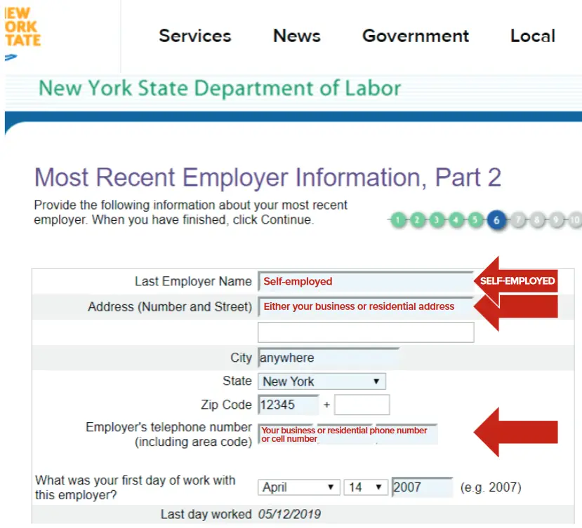 New York Gig Worker Unemployment Insurance Filing help