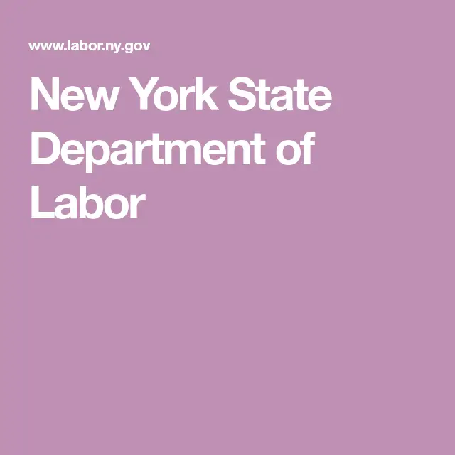 New York Labor Unemployment Sign In