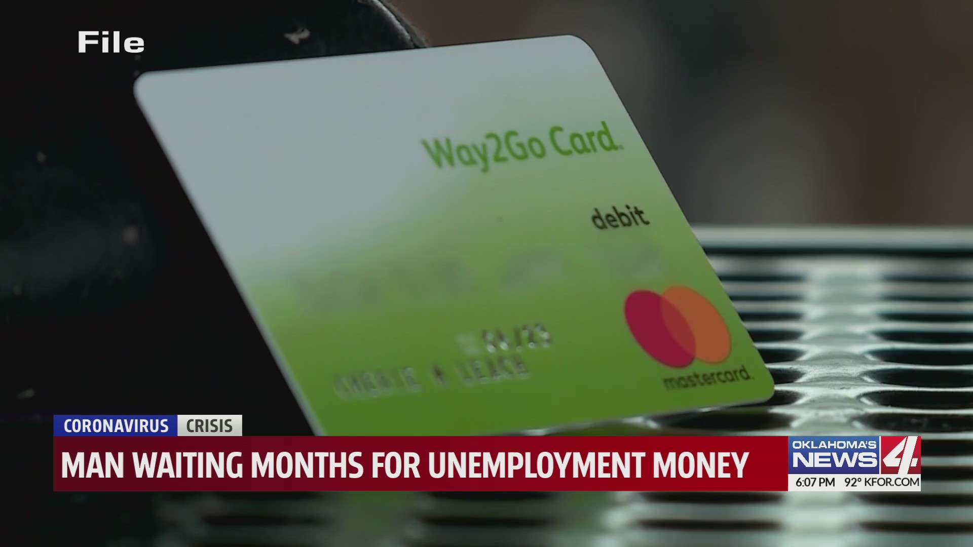 Oklahoma Unemployment Debit Card / Some Complain They Have ...