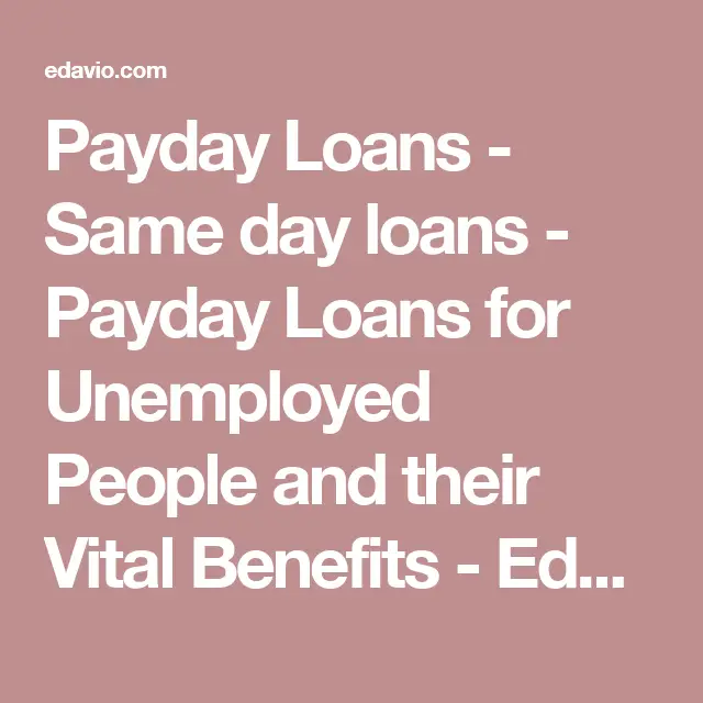 Payday Loans