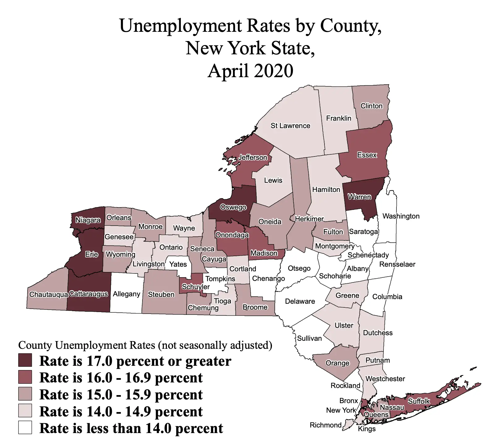 Preliminary Report Shows Bronx Had Highest City Unemployment Rate in ...