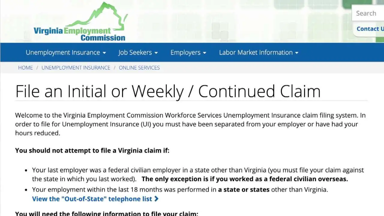 Some Virginians meet roadblocks while filing for unemployment
