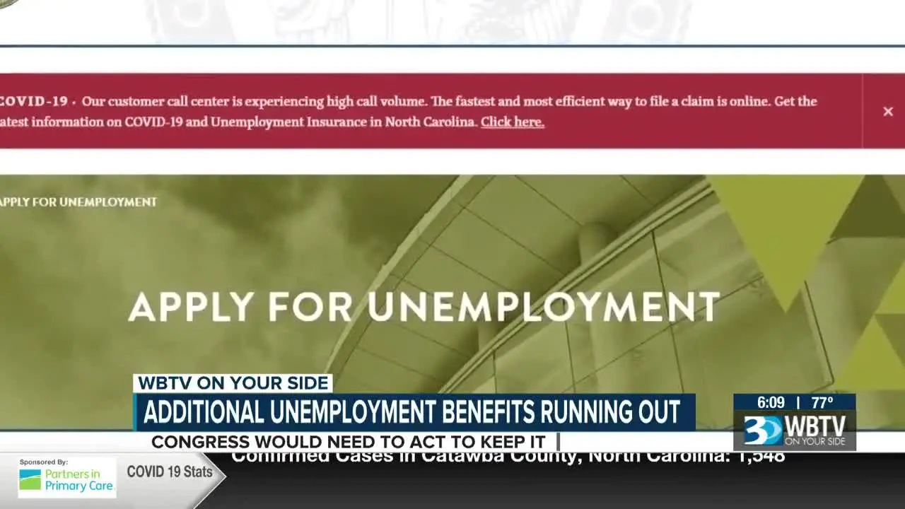 Unemployment Benefits Extended North Carolina