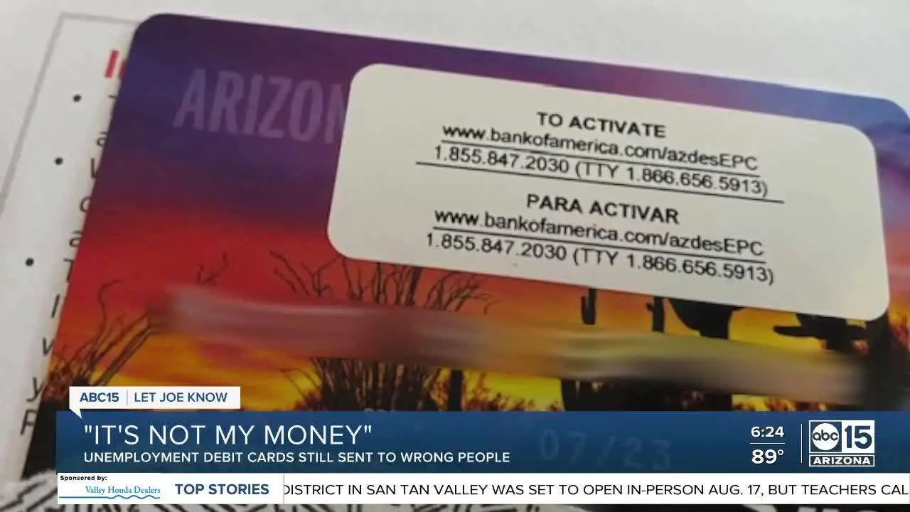 Unemployment debit cards still going to the wrong people [Video]