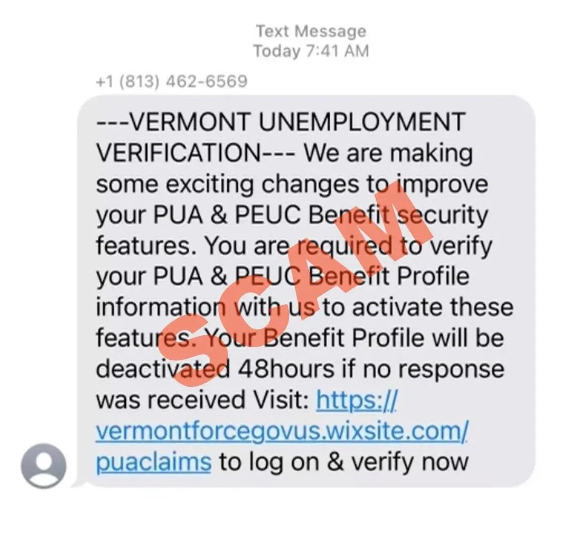 Unemployment Insurance fraud alert