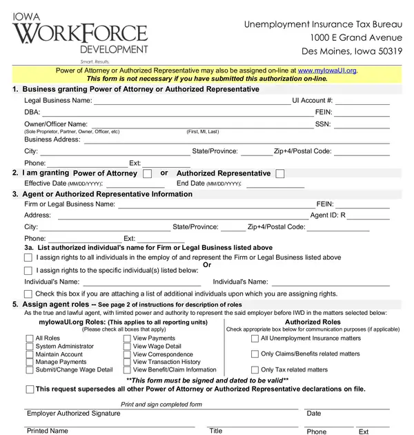 Unemployment Tax Form Iowa