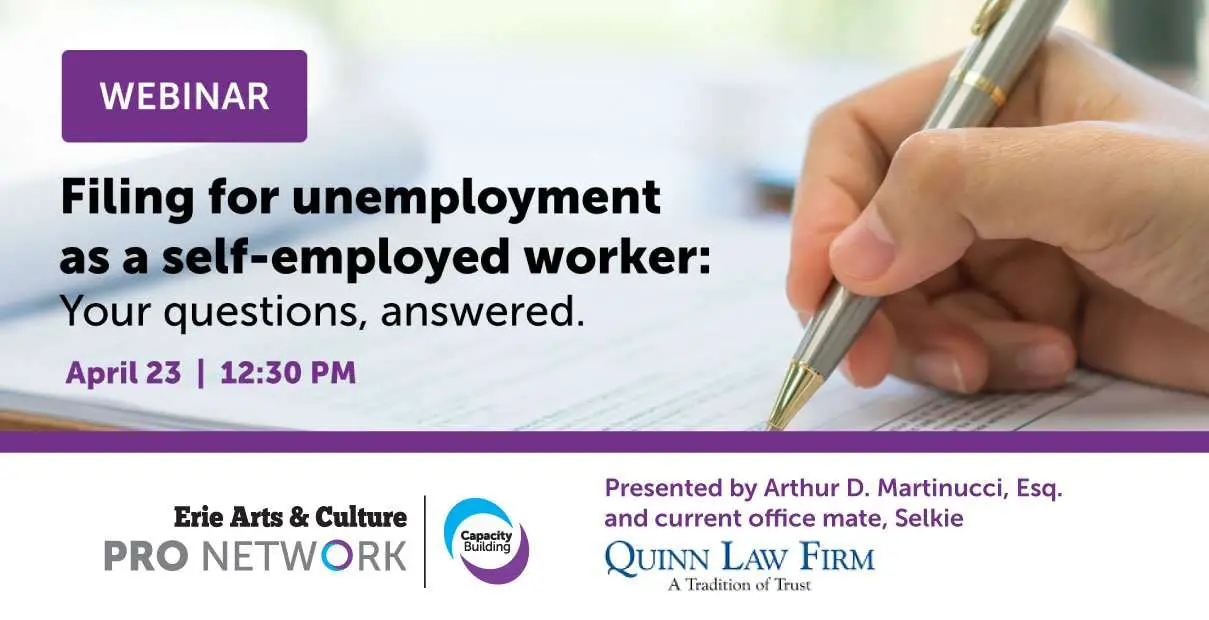 Webinar: Filing for unemployment as a self