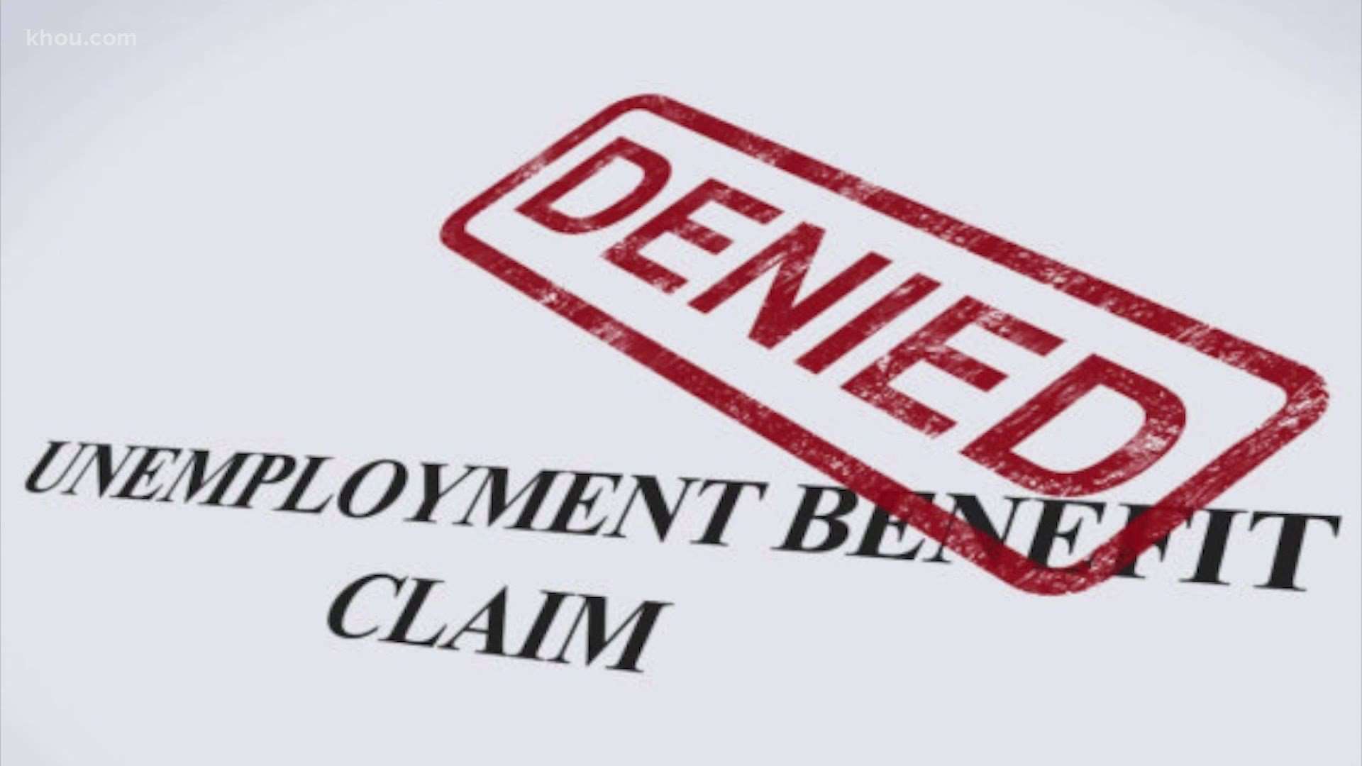 What happens if unemployment is denied?