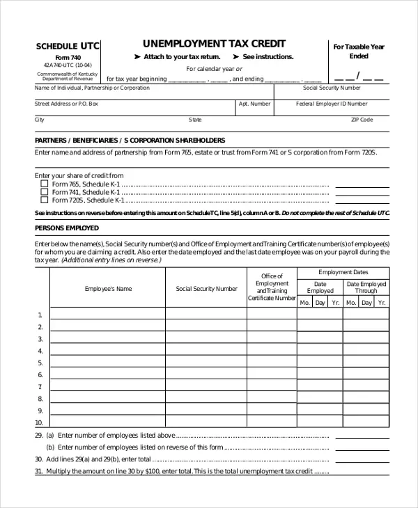 Where To Find My Unemployment Tax Form