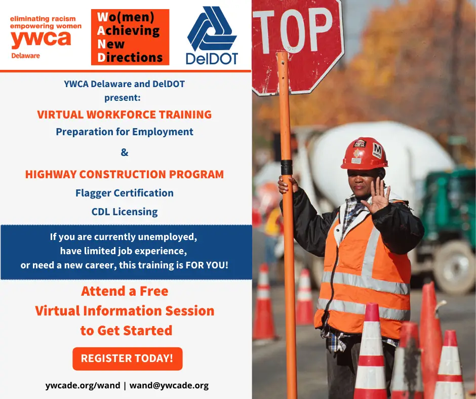 YWCA Delaware and DelDOT Workforce Training &  Highway Construction ...